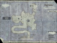 Карта Ущелья Дьявола (Пещера Слёз)
