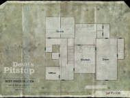 Карта закусочной Devil’s Pitstop (1-й этаж)