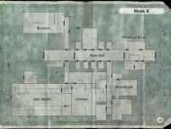Карта исправительной тюрьмы Оверлук (Блок B)