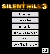 Трейнер #4 для Silent Hill 3