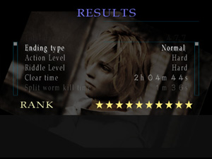 Экран рейтинга Silent Hill 3